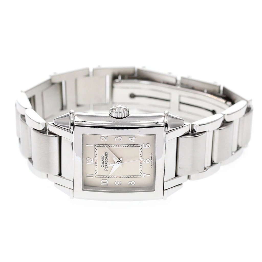 Girard Perregaux Vintage 1945 25900 Beige Dial Hand Winding Ladies Watch